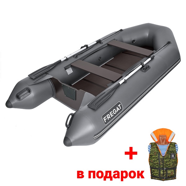 300 ЕК с килем Лодка (серая 55)